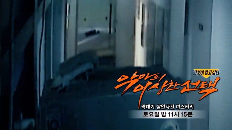 서대문 막대기 살인사건 악마의 이상한 선택 그것이 알고 싶다 서대문 막대기 살인사건 악마의 이상한 선택 그것이 알고 싶다
