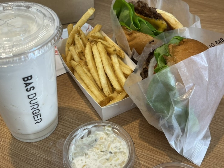  배달 빠른 수제버거 맛집 문정역 바스버거