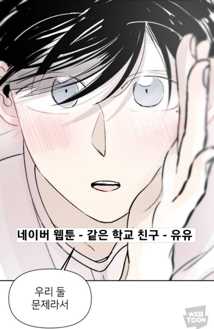  웹툰 / 로맨스) 같은학교친구 - 네이버 웹툰 (연재중 - 토요웹툰)