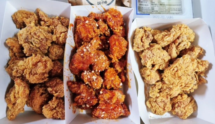  순살치킨추천 국내산 3가지맛 디디치킨 호원점