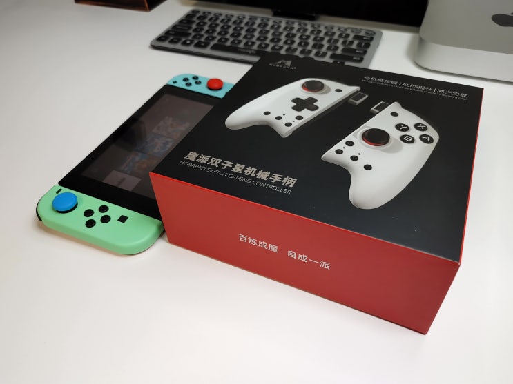  기계식 버튼이 적용된 닌텐도 스위치 게임패드 추천, 아리스노보 스위치게임패드, MOBAPAD M6