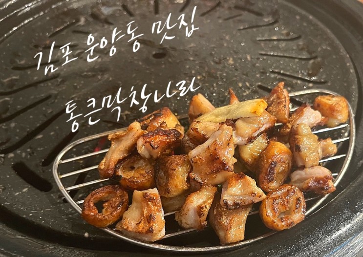 장기점 "통큰막창나라" 김포 운양동 막창 맛집