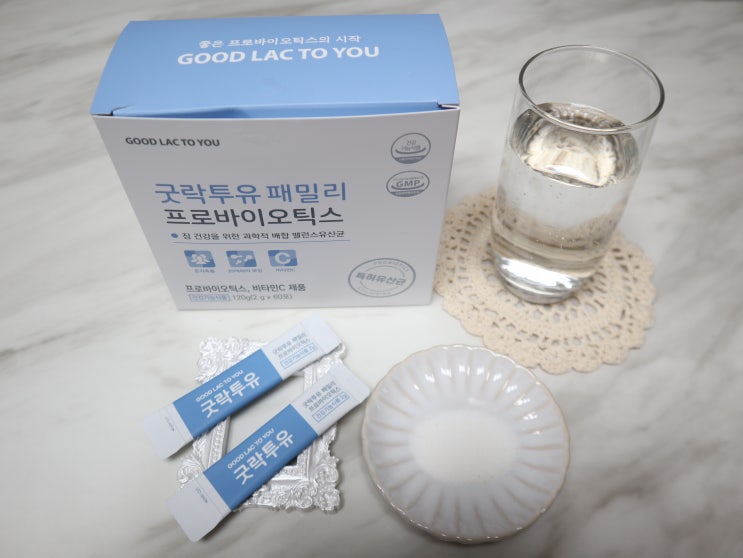  성인유산균추천 굿락투유 패밀리 프로바이오틱스