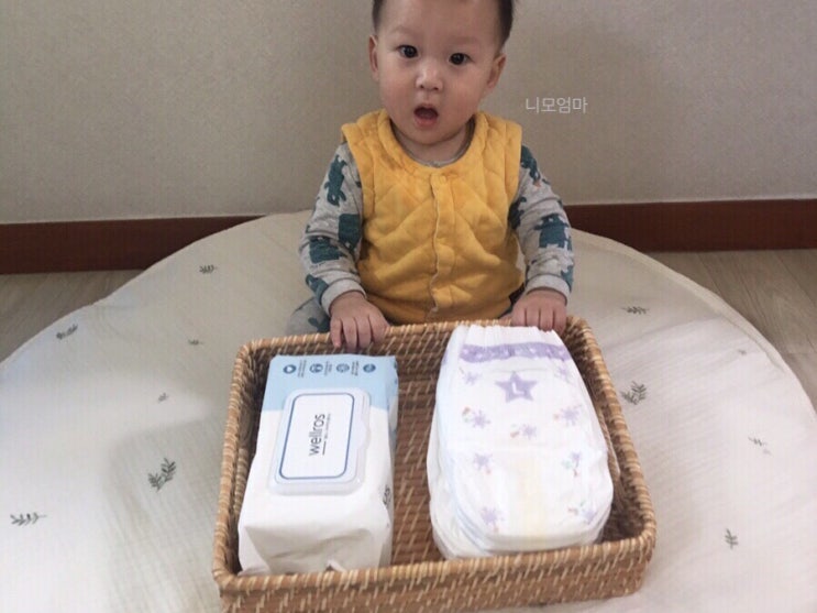  감성적인 마켓비 수제수납함으로 아기용품 깔끔히 정리해요
