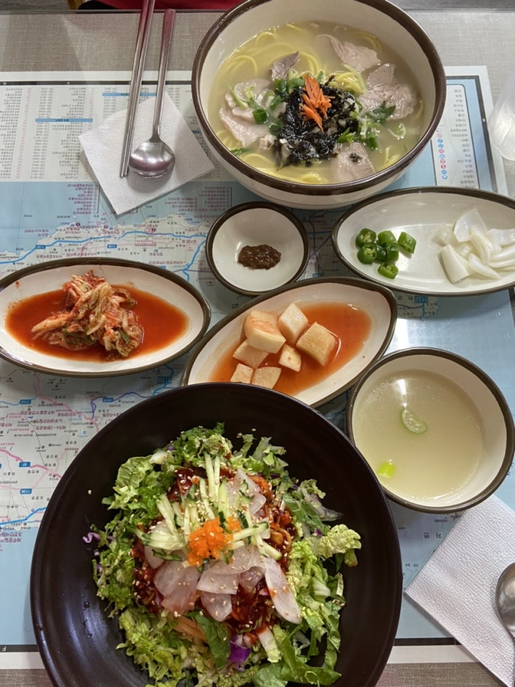 제주 서귀포 맛집 : 고기국수 비빔국수 맛집 국수의전설