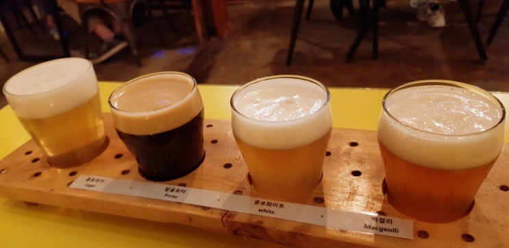  서울) 익선동 밤거리 / 수제맥주 '에일당' 피맥 굿!