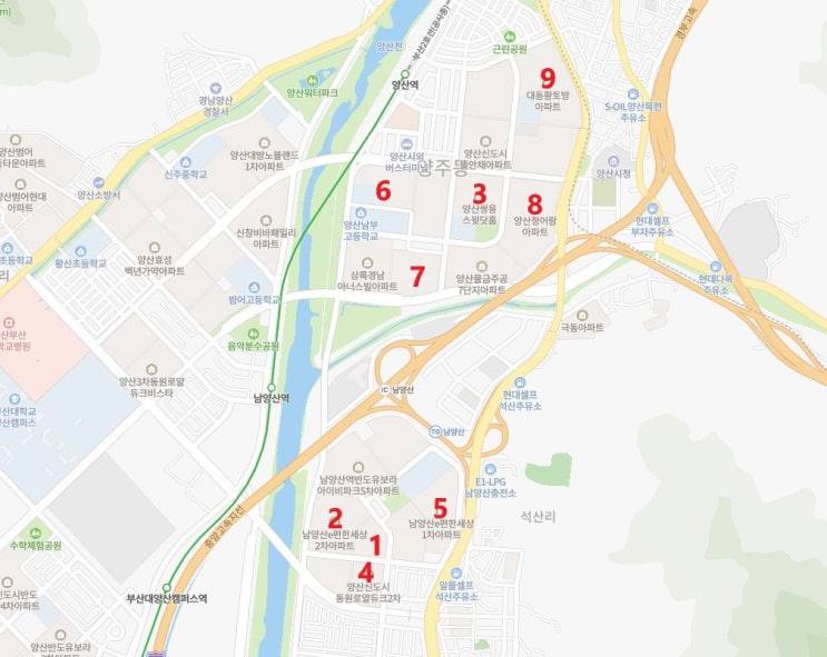  (아파트)양산 심층 분석_물금편 3탄: 양산 투자는 어디에 해야할까요? 쉽지 않은 양산 투자 ㅠㅠ