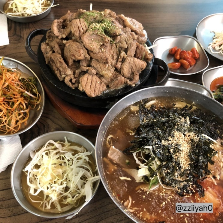  [충북] 단양 석갈비 맛집 "마늘석갈비막국수" 내돈내산 단양여행