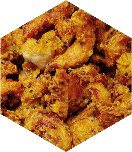  카레 치킨 꺼꾸리 통닭