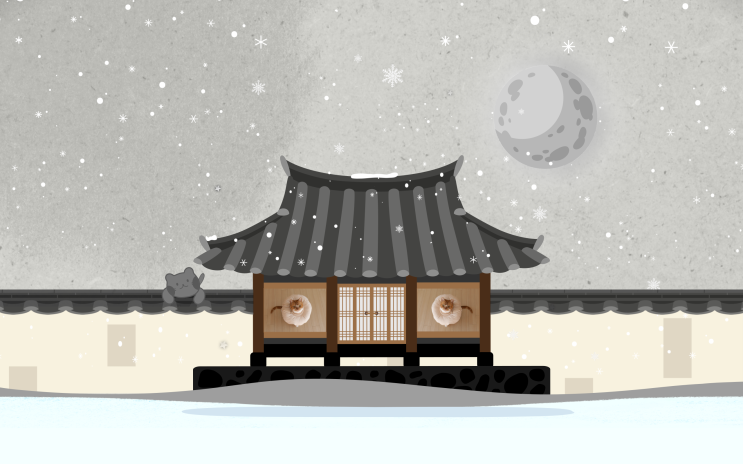  2022년 2월 고양이 그림 달력 핸드폰, 컴퓨터 배경화면까지 공유
