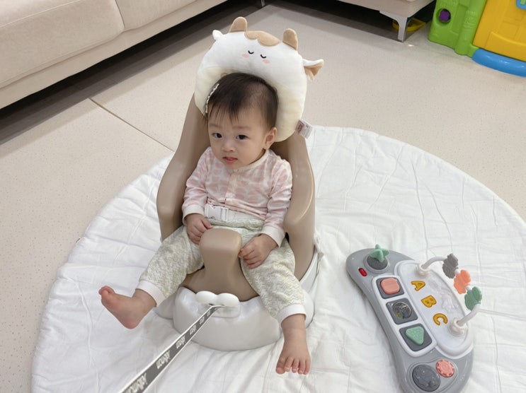  아기부스터의자, 카트로 놀아주니 좋아해요