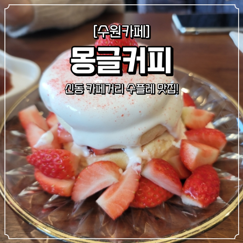 신동 카페거리 수플레 맛집 몽글커피