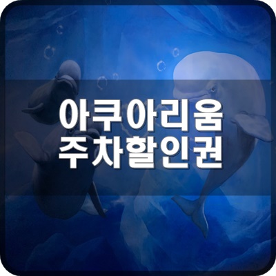  롯데월드 아쿠아리움 B1F 있는 주차할인권 대해서  알려주세요.