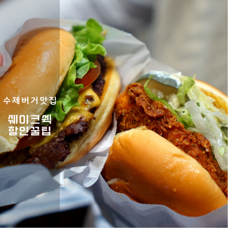  롯데백화점 동탄점 수제버거 맛집 쉐이크쉑 할인꿀팁 합리적 선택