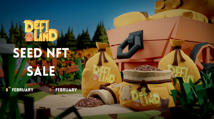 추억의 Defi Land Seed NFT 세일 추억의 Defi Land Seed NFT 세일