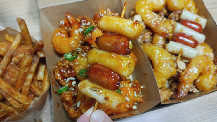  [탄방동 닭강정 맛집] 닭강정에 통통한 새우살까지 홀딱반한 우리아빠닭강정