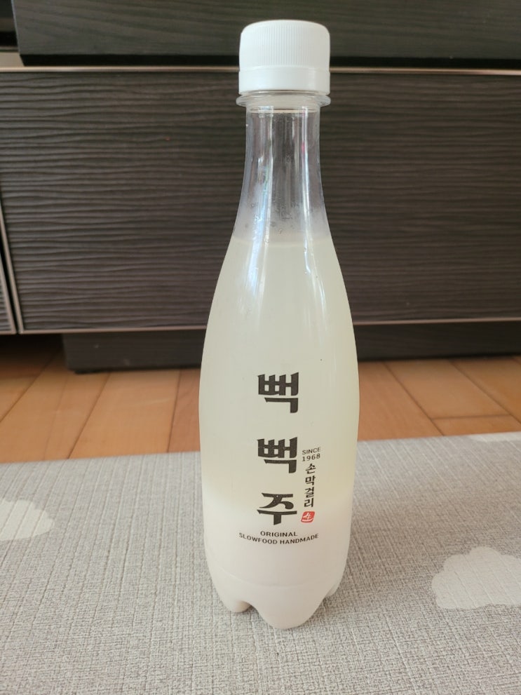  뻑뻑주, 이름과 달리 뻑뻑하지는 않은 막걸리 (가격/파는곳/도수, 명절 모듬전)