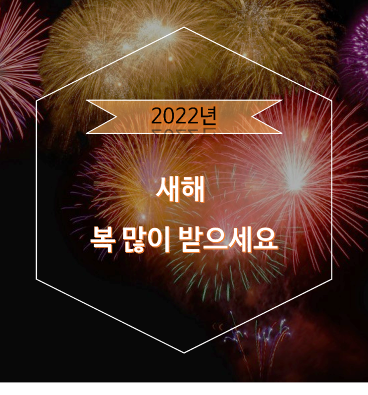  새해 복 많이 받으세요