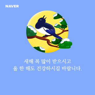 설날 인사-새해 복 많이 받으세요.