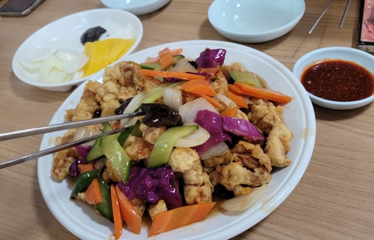  남해가면 꼭먹고 가야하는 탕수육맛집 동천반점