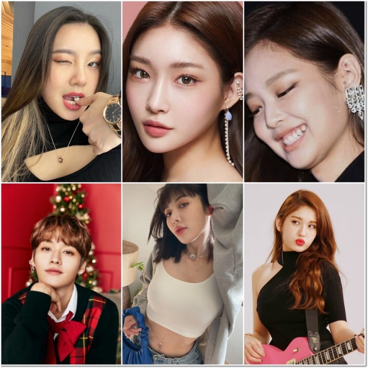 연예인 피어싱 부위 ( 귓바퀴 , 귀 , 귓볼 , 코 , 입술 , 눈썹 , 배꼽 , 쇄골 ) 연예인 피어싱 부위 ( 귓바퀴 , 귀 , 귓볼 , 코 , 입술 , 눈썹 , 배꼽 , 쇄골 )