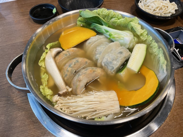 인천시청 맛집 , 구월동맛집 : 올바른개성손만두 , 만두전골 샤브샤브 맛집 , 주차가능
