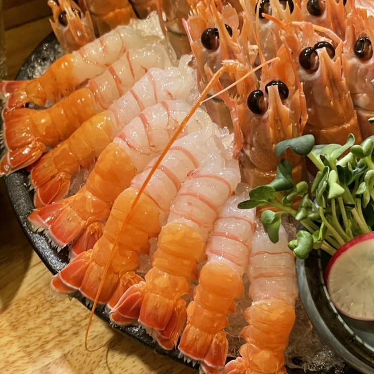  제주 애월 맛집 이자카야 닻 딱새우는 여전히 맛났지만