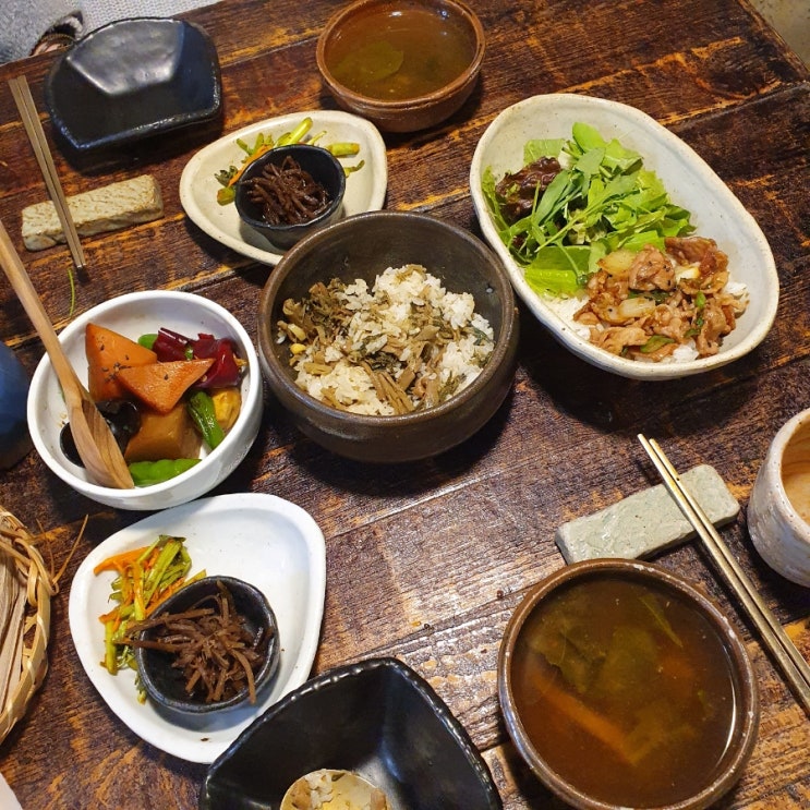  인사동 한식 _ 꽃밥에피다 정갈한 한식 코스 요리