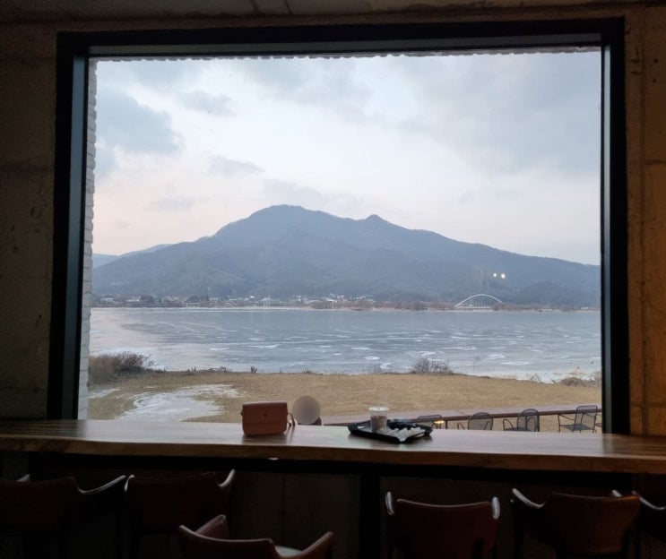  [양평] 두물머리 근처 북한강 뷰 애견동반 베이커리 카페 강이다