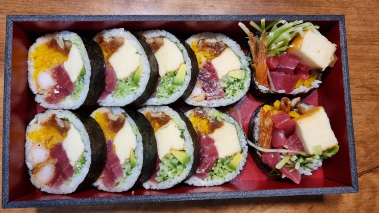  압구정 대막 후토마키 맛집, 포장 후기 (가격, 맛, 양)