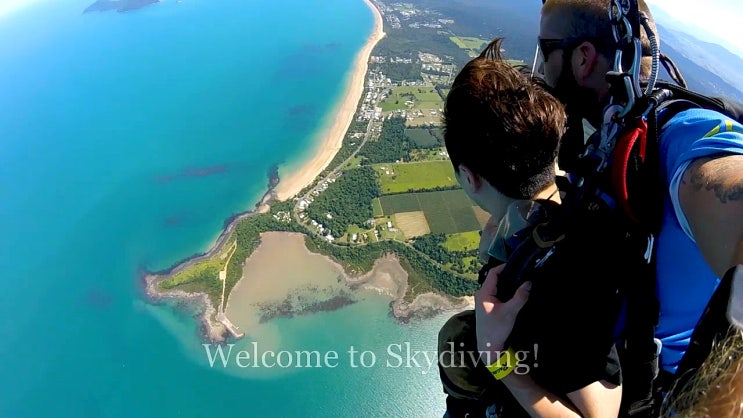  [호주 케언즈 3일차] 스카이다이빙 영상 #Cairns #MissionBeach