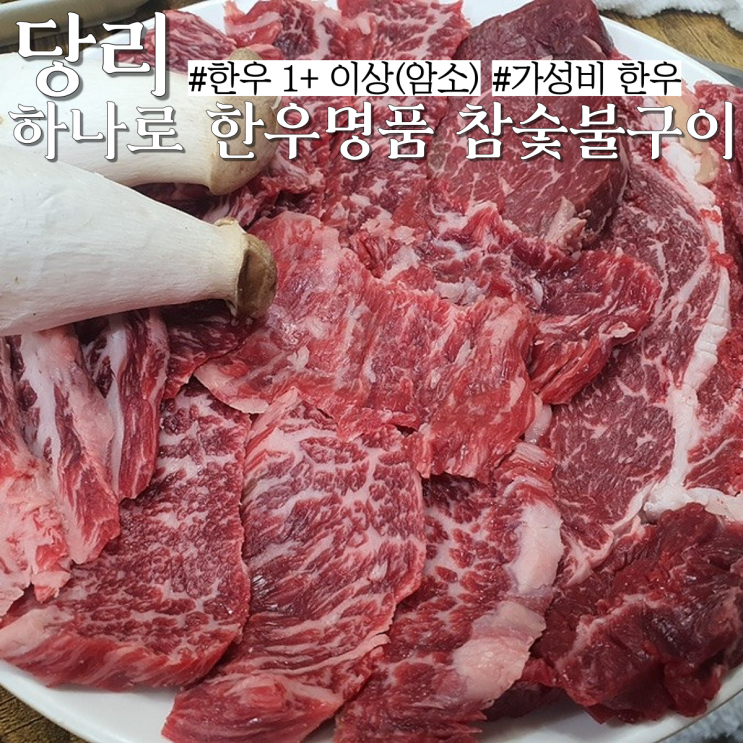  당리 맛집:가성비 좋은 1+ 한우 맛집 "하나로한우명품참숯불구이"