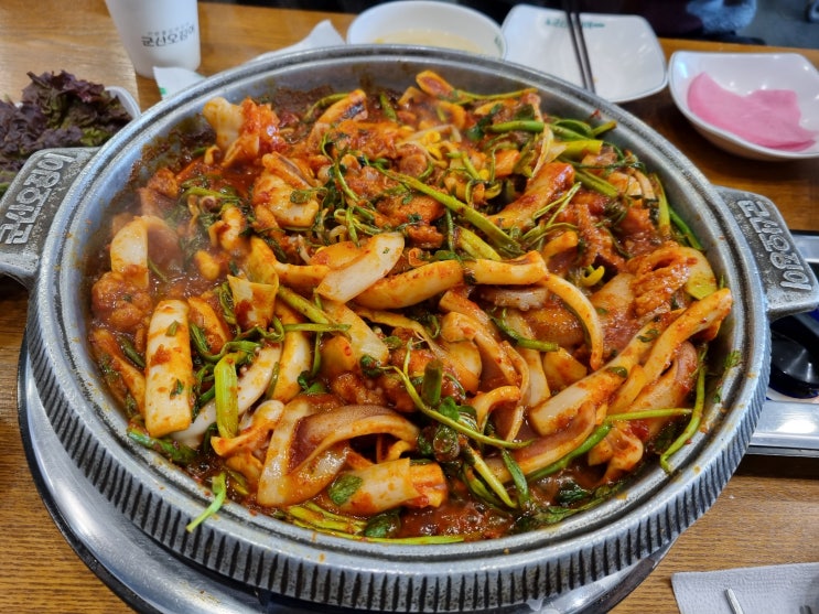  <군산오징어>파주 롯데 프리미엄 아울렛 맛집