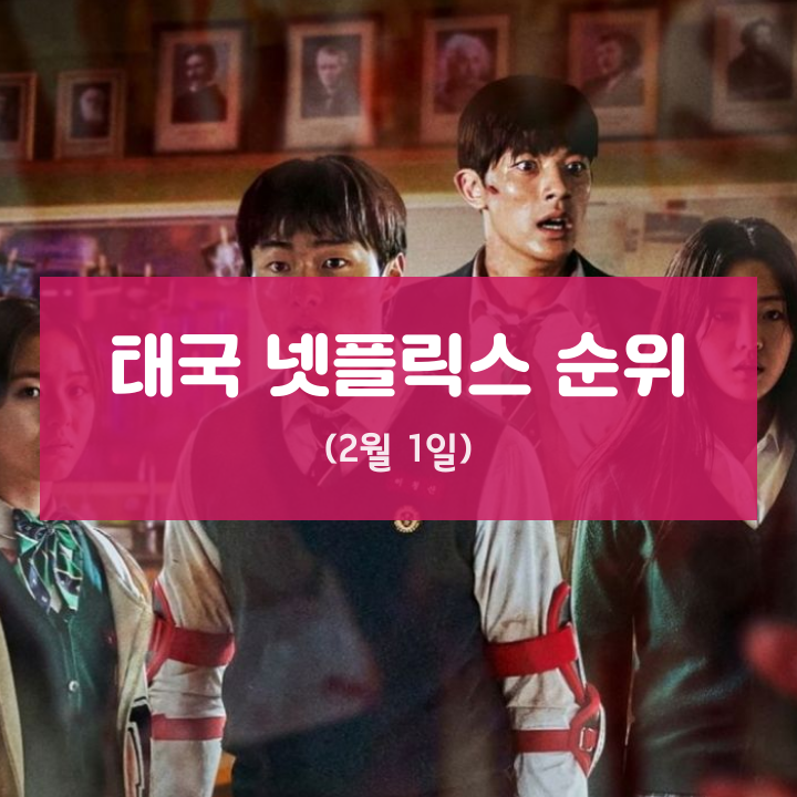  태국 넷플릭스 순위 (2월 1일)