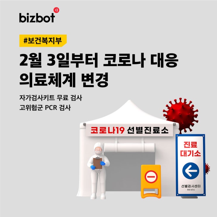  2월 3일부터 바뀌는 코로나 대응 의료체계(동네병원서 검사부터 치료까지!)