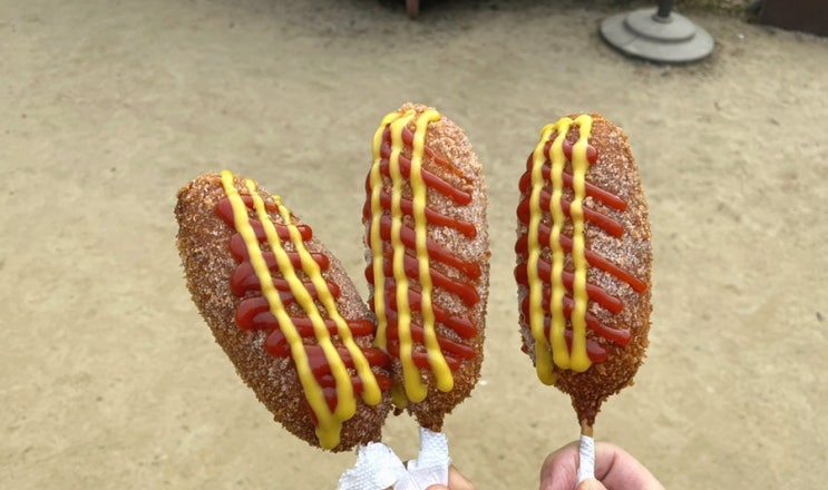  양평 두물머리 :: 두물머리 연핫도그, 카페리노 / 두물머리..핫도그 맛집이구나?