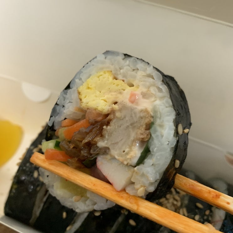 [독산] 내가 자주 가는 동네 맛집 최놀부 김밥