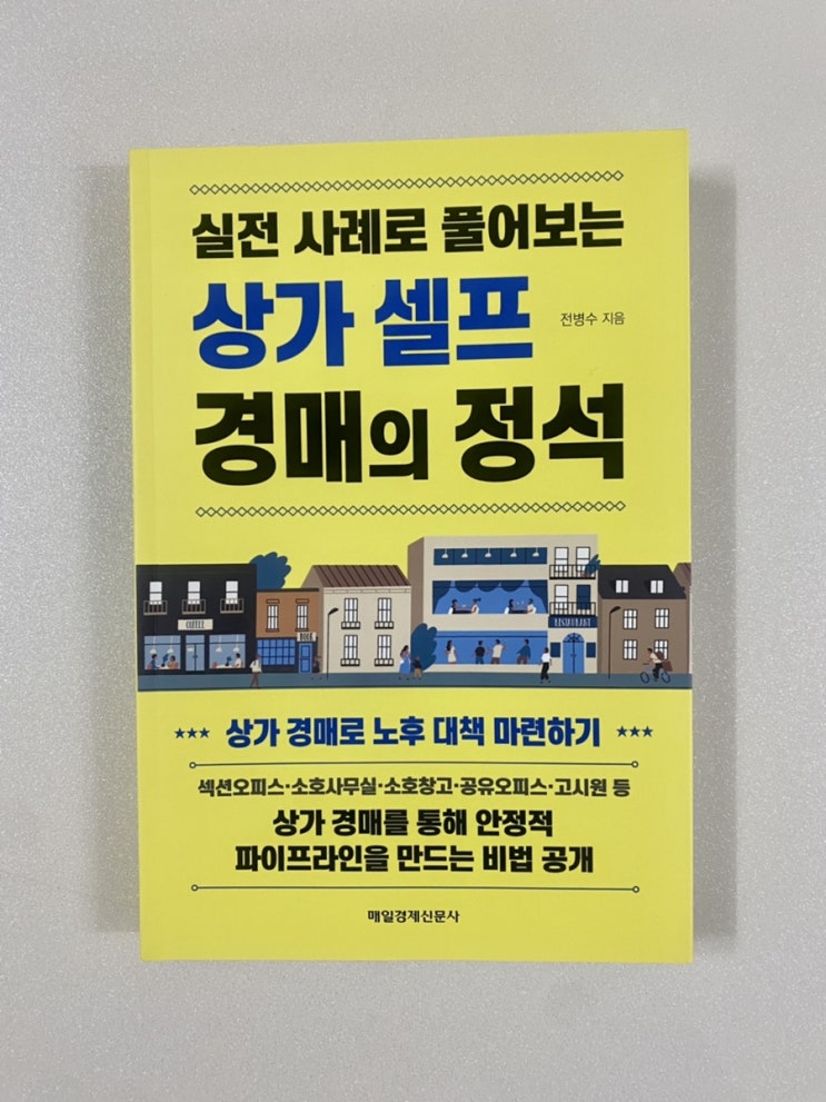  「상가 셀프 경매의 정석」 : 산전 수전 공중전 다 겪은 사람