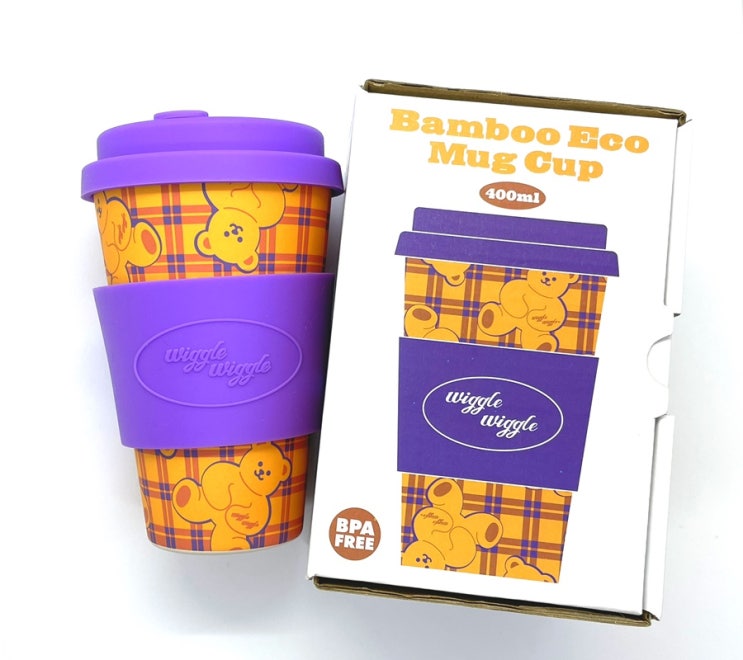 선물 받은 작고 소중한 친환경 위글위글 밤부 에코 텀블러 :: BamBoo Eco Mug cup