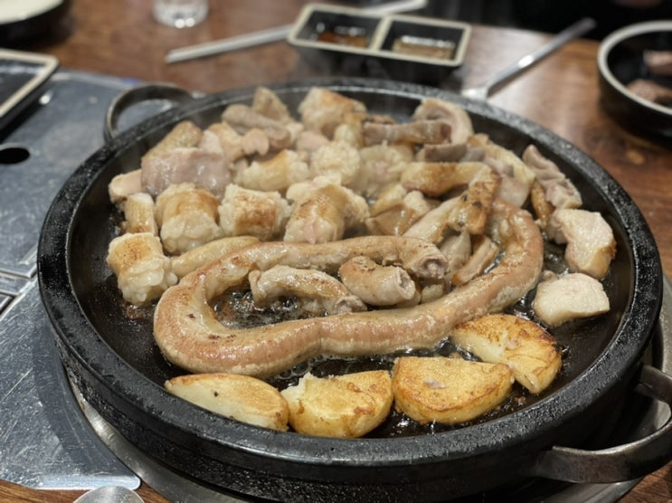  남양주 갈매역 기본 반찬들까지 맛있는 소곱창 찐맛집 '봉대미곱창'