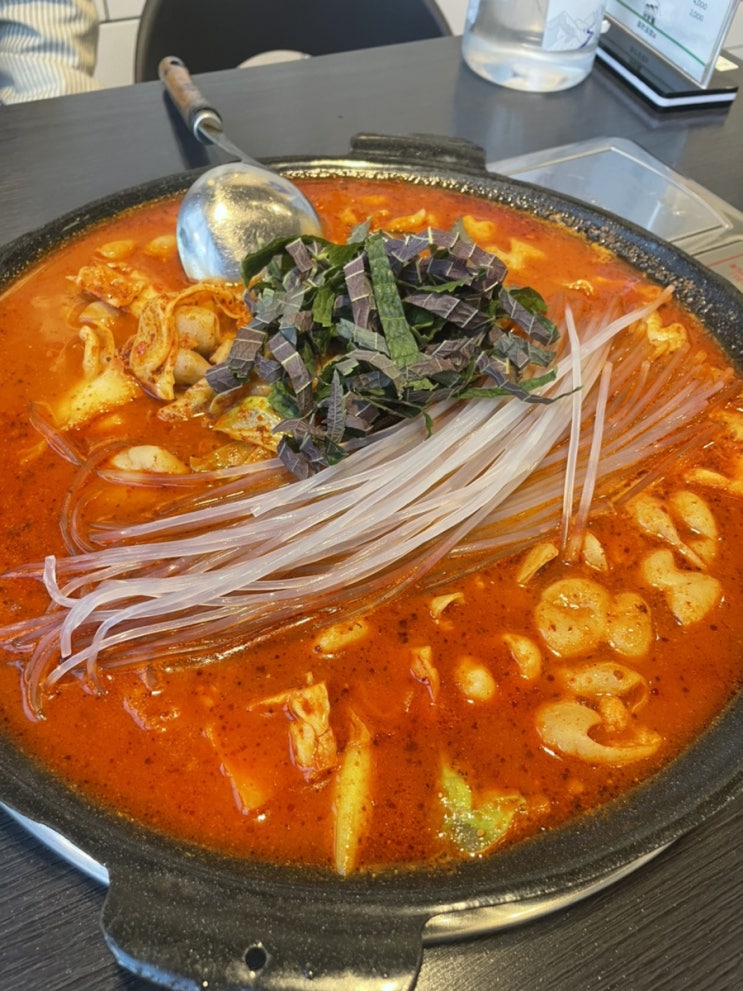  [건대 삼부자철판곱창] 뜨끈한 돼지곱창 전골집 추천