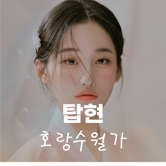 [음색이 절절한] 호랑수월가 - 탑현 (나와 호랑이님 OST)