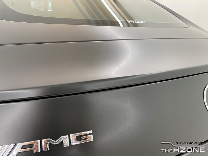 서울 송파구 / 사틴블랙 전체랩핑 / 벤츠 / AMG GT