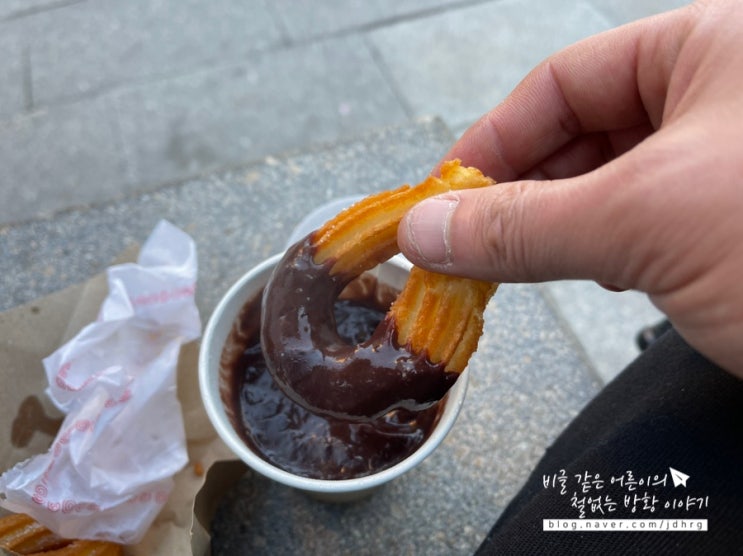  바르셀로나 공항에서 시내 공항버스로 가는방법과 츄레리아 츄러스