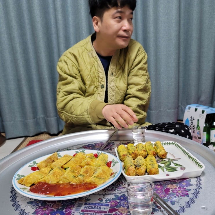  가마닭 그리고 철판떡갈비 퀴진꼬마김밥