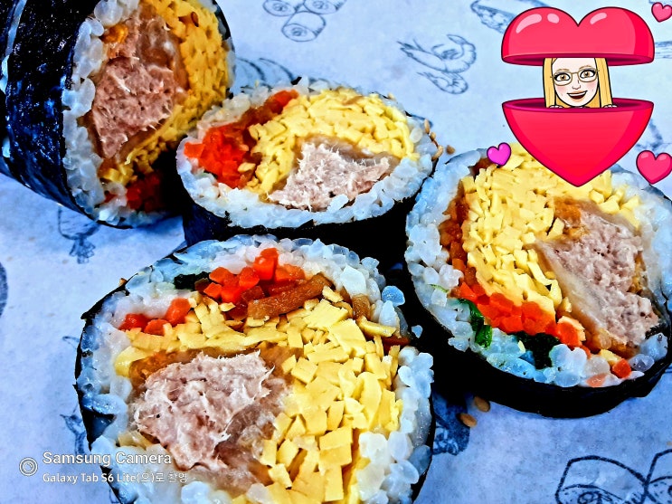  김밥만들기 귀찮을 땐 그냥 배달해서 먹자 "나루키친" 인천논현