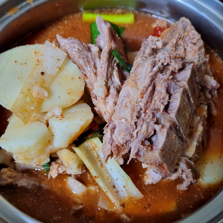  [서울 송파구] 송파감자국 본점 : 석촌역 감자탕 맛집 (포장)