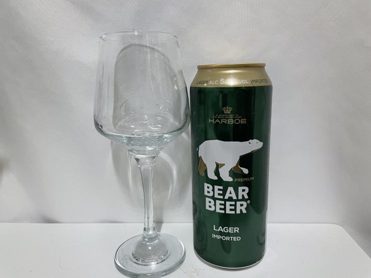  [라거 맥주] 베어 비어 프리미엄 라거(Bear Beer Premium Lager) 후기