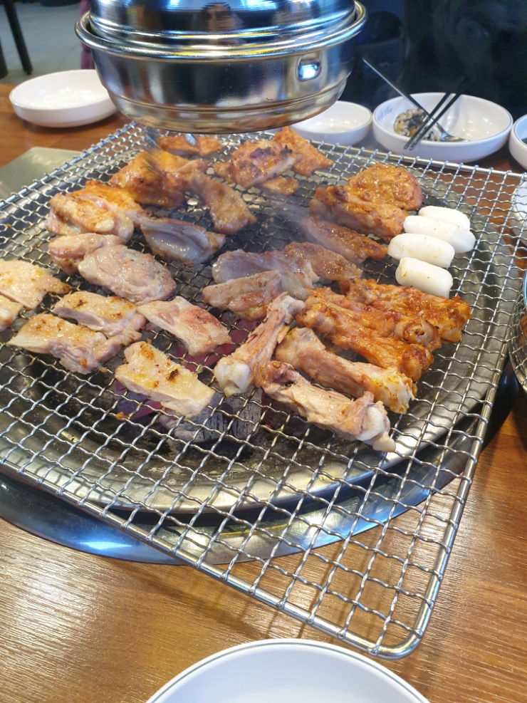  [파주 닭갈비 맛집] 철판볶음 말고 숯불이 땡길땐?  "한가네 숯불 닭갈비"