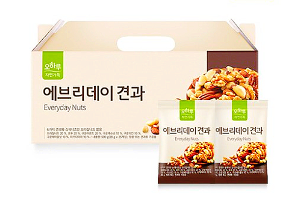  오하루 자연가득 에브리데이 견과/프리미엄 견과세트